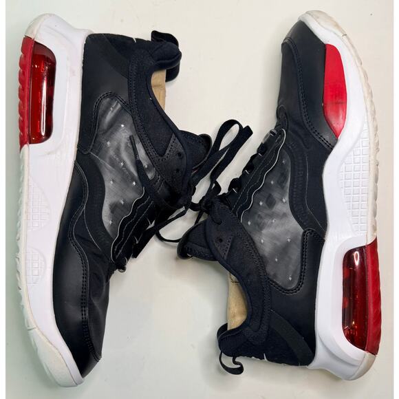 Nike Jordan Air Max 200 Bred Jumpman Black Red Sz 10.5 Active Sneaker CD6105-006 - Picture 5 of 8